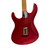 Used Yamaha PACIFICA FR BRIDGE W/GIG BAG S Type Electric Guitar Red 6-String 41126-S000093326 View 6