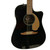 Used Fender REDONDO PLAYER CALI SERIES Laminate Top Acoustic Guitar Black 40009-S000317072 View 2