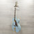 Used D'Angelico Deluxe EXL-1 Hollowbody Electric Guitar - Matte Powder Blue - Case Included 40112-S000184340 View 6