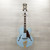 Used D'Angelico Deluxe EXL-1 Hollowbody Electric Guitar - Matte Powder Blue - Case Included 40112-S000184340 View 3