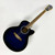 Used Ibanez AEL20E-TBS-14-02 Acoustic Guitar Transparent Blue Sunburst 41103-S000059600 View 2