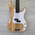 Used Glarry FRETLESS BASS J Type Bass Guitar Amber 4-String 41124-S000213787 View 1