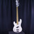 Used STAGE HD1200 BASS LEFT HANDED Vintage P Type Bass Guitar White 4-String 41140-S000140413 View 2