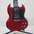 Used Gibson 2008 SG ROBOT LP Type Electric Guitar Red 6-String 40042-S000276128 View 1