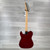 Used Amati SS 6-string Electric Guitar - Cherry Sunburst - Gig Bag Included 40112-S000184422 View 16