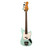 Used Squier MUSTANG BASS Bass Guitar Green 4-String 41136-S000157941 View 2