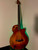 Used Sawtooth ST-AB24EC-FMSV Acoustic Bass Guitar Wood 4-String 41129-S000020270 View 1
