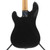 Used Squier PRECISION BASS P Type Bass Guitar Black 4-String View 4