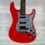 Used Squier Bullet Stratocaster Electric Guitar - Red 40112-S000184434 View 1