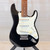 Used Squier STRATOCASTER MINI Electric Guitar Black 6-String 41108-S000066587 View 2