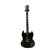 Used Gibson SG MODERN TRANS BLACK  SG Type Electric Guitar Silver Burst 6-String 40009-S000317290 View 1
