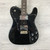 Used Fender TELE DELUXE With WARMOTH NECK  T Type Electric Guitar Black 6-String 41124-S000213876 View 1