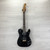 Used Fender TELE DELUXE With WARMOTH NECK  T Type Electric Guitar Black 6-String 41124-S000213876 View 4