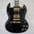 Used Epiphone SG CUSTOM 2024 SG Type Electric Guitar Black 6-String 41124-S000213874 View 1