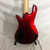 Used Spector PERFORMANCE BASS 5 Bass Guitar Red 5-String 41128-S000115399 View 6