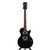 Used Epoch BALDWIN SINGLECUT LP Type Electric Guitar Black 6-String View 2