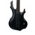 Used LTD F-4 BLACK METAL Modern Metal Bass Guitar Black 4-String 41120-S000039014 View 1