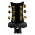Used Schecter Coupe Semi-hollow Electric Guitar Black 6-String 41117-S000056836 View 5