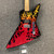 Used Hondo 781 EXPLORER TYPE Pointy Electric Guitar Custom Graphics 6-String 40111-S000196710 View 1
