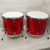 Used Premier England Red Vintage Drum Shell Kit Red - Local Pickup Only 40015-S000342301 View 6