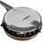 Used Vangoa 5-String Banjo with Resonator W/ Gig Bag 40090-S000085533 View 6