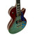 Used Epiphone LES PAUL MODERN BLUEBERRY FADE W/OHC LP Type Electric Guitar Green 6-String 40009-S000317377 View 4