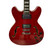 Used GROTE SEMI HOLLOW W/CASE Semi-Hollow Electric Guitar Red 6-String 40009-S000317388 View 3