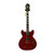 Used GROTE SEMI HOLLOW W/CASE Semi-Hollow Electric Guitar Red 6-String 40009-S000317388 View 2
