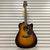 Used Yamaha FGX830C AS-IS Laminate Top Acoustic Guitar Tobacco Sunburst 40087-S000242858 View 1