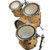 Used Yamaha STAGE CUSTOM 22/10/12/14 DEEP SHELLS Drum Kit Wood 22" Kick Drum 41136-S000158048 View 14