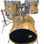 Used Yamaha STAGE CUSTOM 22/10/12/14 DEEP SHELLS Drum Kit Wood 22" Kick Drum 41136-S000158048 View 2
