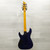 Used Schecter Omen Extreme Double Cut Electric Guitar Blue 40015-S000342409 View 7