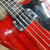 Used Epiphone EB-0 Bass Guitar Red 4-String 40105-S000077773 View 5