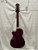 Used Luna FLO PF QM Laminate Top Acoustic Guitar Purple 41132-S000013481 View 4