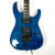 Used Jackson JS32Q Dinky Arch Top Electric Guitar Transparent Blue 6-String 41103-S000059716 View 1