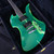 Used BC Rich MOCKINGBIRD ACRYLIC REPLACED NECK Vintage Pointy Electric Guitar Green 6-String 41140-S000140737 View 11