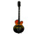 Used Epiphone FLAMEKAT Semi-Hollow Electric Guitar Custom Graphics 6-String 41120-S000039193 View 3