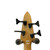 Used Rogue 4 STRING BASS Bass Guitar Silver/Gray 4-String 40009-S000317565 View 9