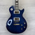 Used Gibson LES PAUL STANDARD LE LP Type Electric Guitar Blue 6-String 41124-S000214126 View 2