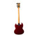 Used Kay K-1B SHORT SCALE AS IS Vintage P Type Bass Guitar Red 4-String 41136-S000158127 View 5