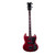 Used Kay K-1B SHORT SCALE AS IS Vintage P Type Bass Guitar Red 4-String 41136-S000158127 View 2