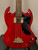 Used Epiphone EB-0 SG ELECTRIC BASS Bass Guitar Red 4-String 41129-S000020517 View 2