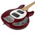Used Sterling by Music Man StingRay SUB Series 4-String Bass Guitar - Candy Apple Red 40090-S000085697 View 3
