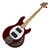 Used Sterling by Music Man StingRay SUB Series 4-String Bass Guitar - Candy Apple Red 40090-S000085697 View 2