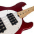 Used Sterling by Music Man StingRay SUB Series 4-String Bass Guitar - Candy Apple Red 40090-S000085697 View 8