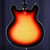 Used Mosrite CELEBRITY III 1965 GUITAR HOLLOWBODY Vintage Semi-Hollow Electric Guitar Sunburst 6-String 41140-S000140894 View 8