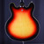 Used Mosrite CELEBRITY III 1965 GUITAR HOLLOWBODY Vintage Semi-Hollow Electric Guitar Sunburst 6-String 41140-S000140894 View 9