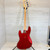 Used Squier JBASS Bass Guitar Red 4-String 41108-S000066895 View 13