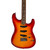 Used 2005 Fender Standard Stratocaster FMT Electric Guitar MIM w/ Hard Case - Cherry Sunburst 40090-S000085718 View 1