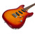 Used 2005 Fender Standard Stratocaster FMT Electric Guitar MIM w/ Hard Case - Cherry Sunburst 40090-S000085718 View 3